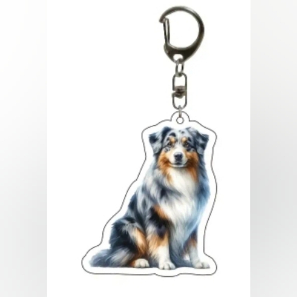 Samson's Buddy Australian Shepherd Key Chain